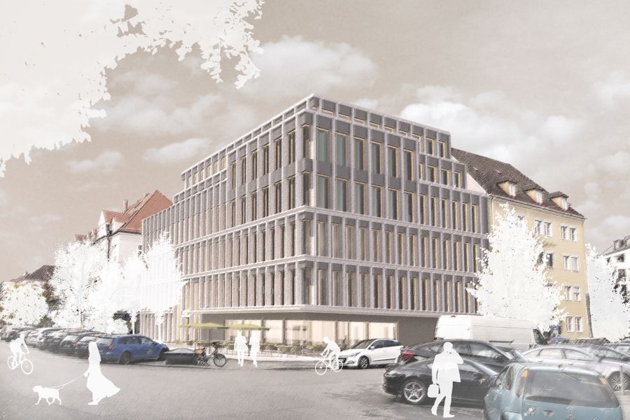 Entwurf Wettbewerb Neubau Bürogebäude
